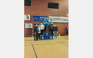 CD29 par équipe 2026 / Podium double mixte Barebow