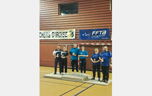 CD29 par équipe 2026 / Podium double mixte Arc à poulies