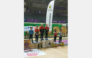 CD29 individuel jeune 2026 / Podium U11 Arc classique