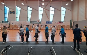 Notre équipe Barebow au championnat de Bretagne par équipe