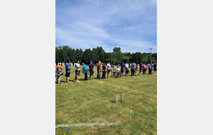 Les archers sur le pas de tir du CD29 TAE national