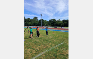 Les archers sur le pas de tir du CD29 TAE national