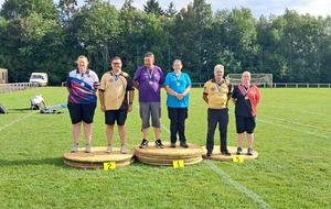 Championnat de Bretagne TAE national 2026 / Podium homme et femme barebow