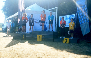 Championnat de Bretagne jeunes TAE international / Podium U11 arc classique