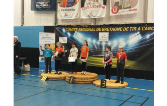 Championnat de Bretagne jeune 2026 / Podium U11 Arc classique