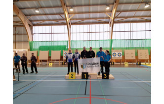 Trophée des mixtes 2026 / Podium double mixte arc à poulies