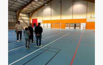 Un nouveau mur de tir pour l’entraînement