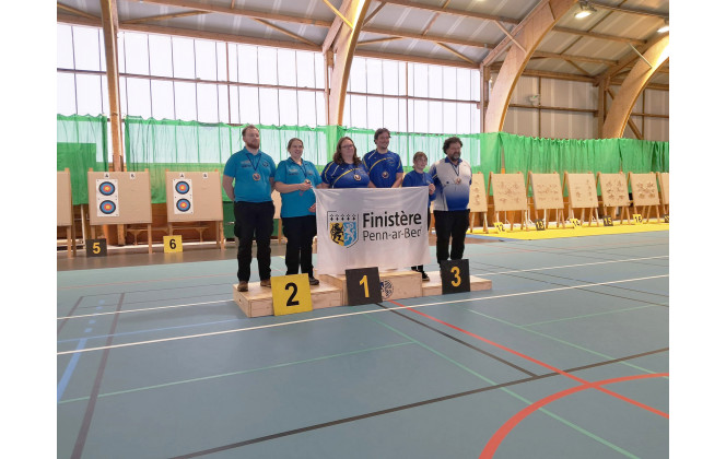 Trophée des mixtes 2026 / Podium double mixte arc nu